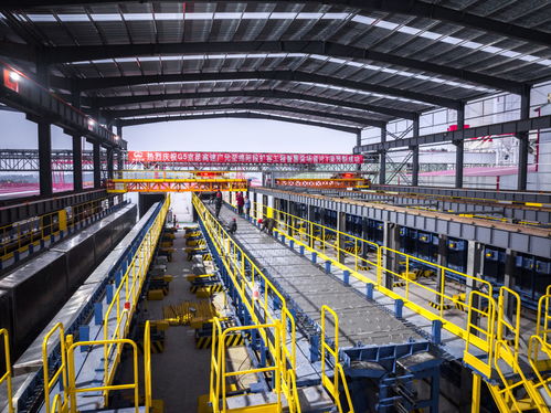 成渝中線高鐵全線首個梁場進入批量生產階段，建設工程設計穩步推進